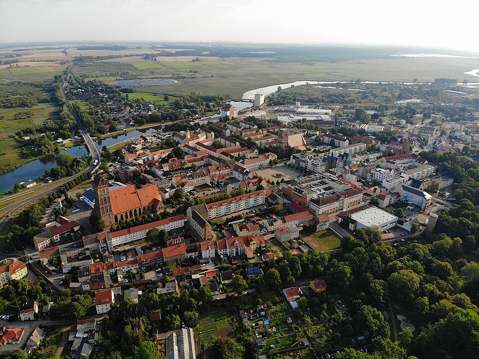 Terrassendach-Fachbetriebe in Anklam: Stadtansicht