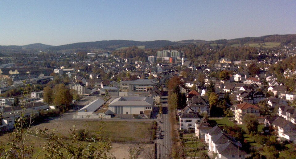 Terrassendach-Fachbetriebe in Attendorn: Stadtansicht