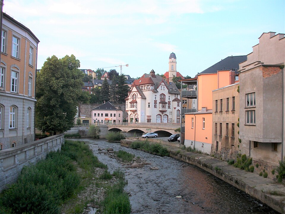 Terrassendach-Fachbetriebe in Aue-Bad Schlema: Aue, Mündung Schwarzwasser in die Zwickauer Mulde + – Foto: Aagnverglaser Terrassendach-Fachbetriebe in Aue-Bad Schlema: Aue, Mündung Schwarzwasser in die Zwickauer Mulde +