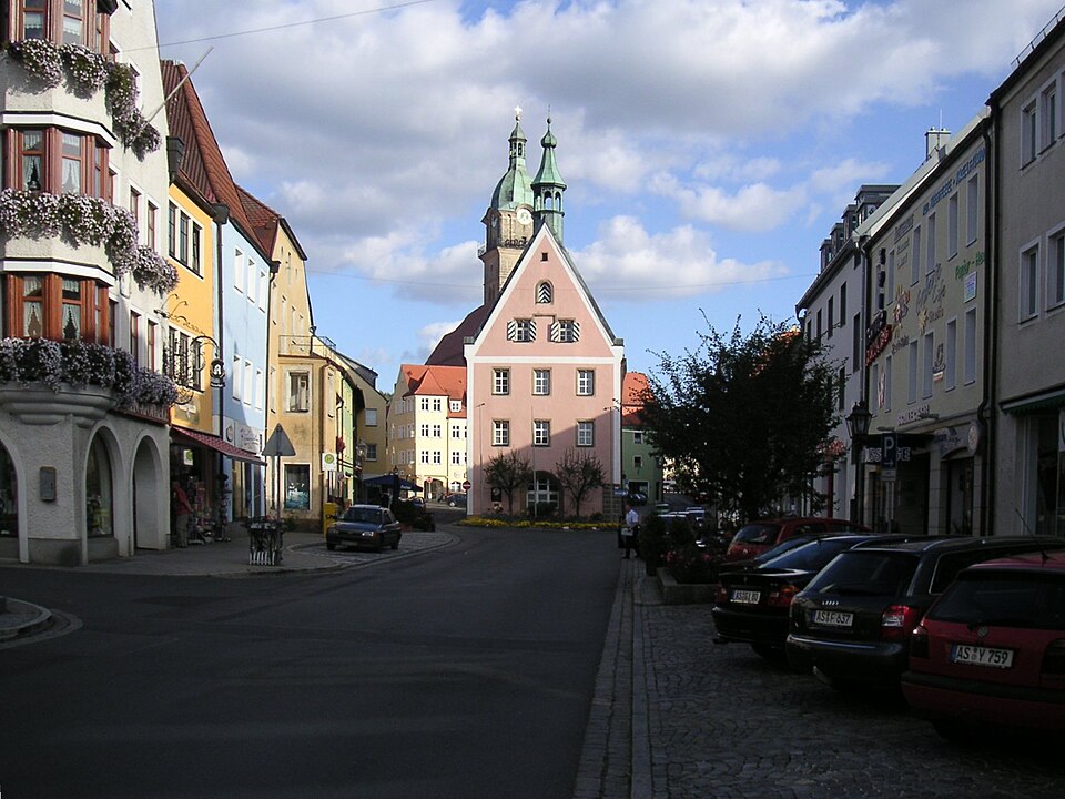 Terrassendach-Fachbetriebe in Auerbach: Stadtansicht – Foto: Oxensepp at de.wikipedia Terrassendach-Fachbetriebe in Auerbach: Stadtansicht