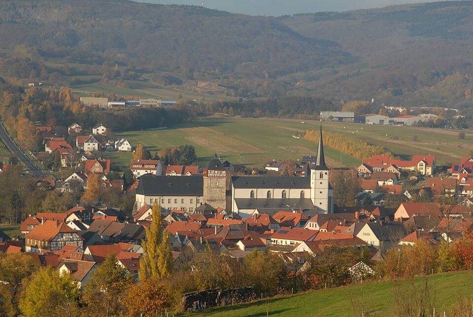 Terrassendach-Fachbetriebe in Bischofsheim in der Rhön: Stadtansicht
