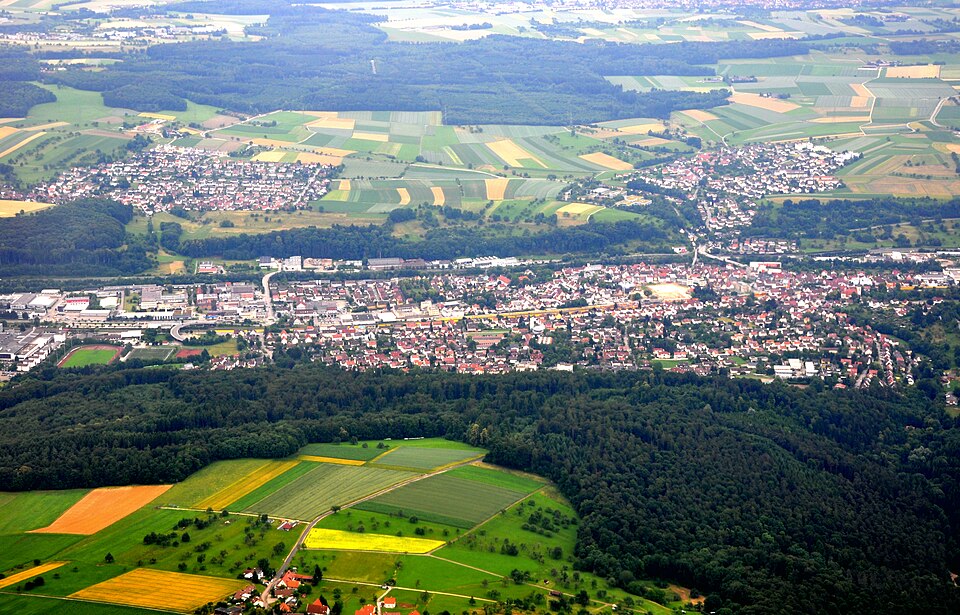 Terrassendach-Fachbetriebe in Ebersbach an der Fils: Luftbild