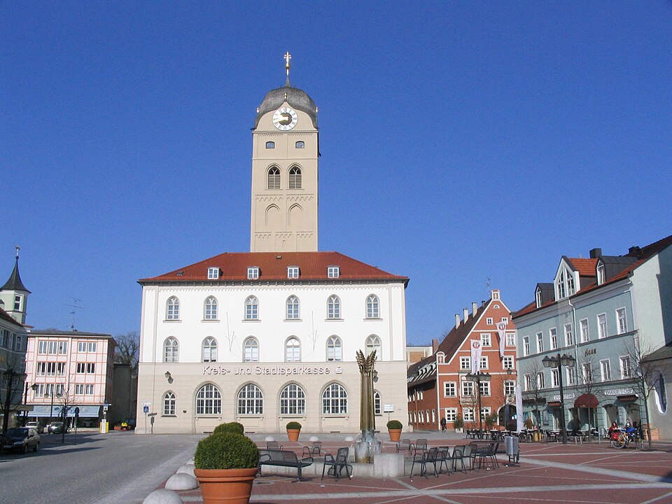 Terrassendach-Fachbetriebe in Erding: Stadtansicht