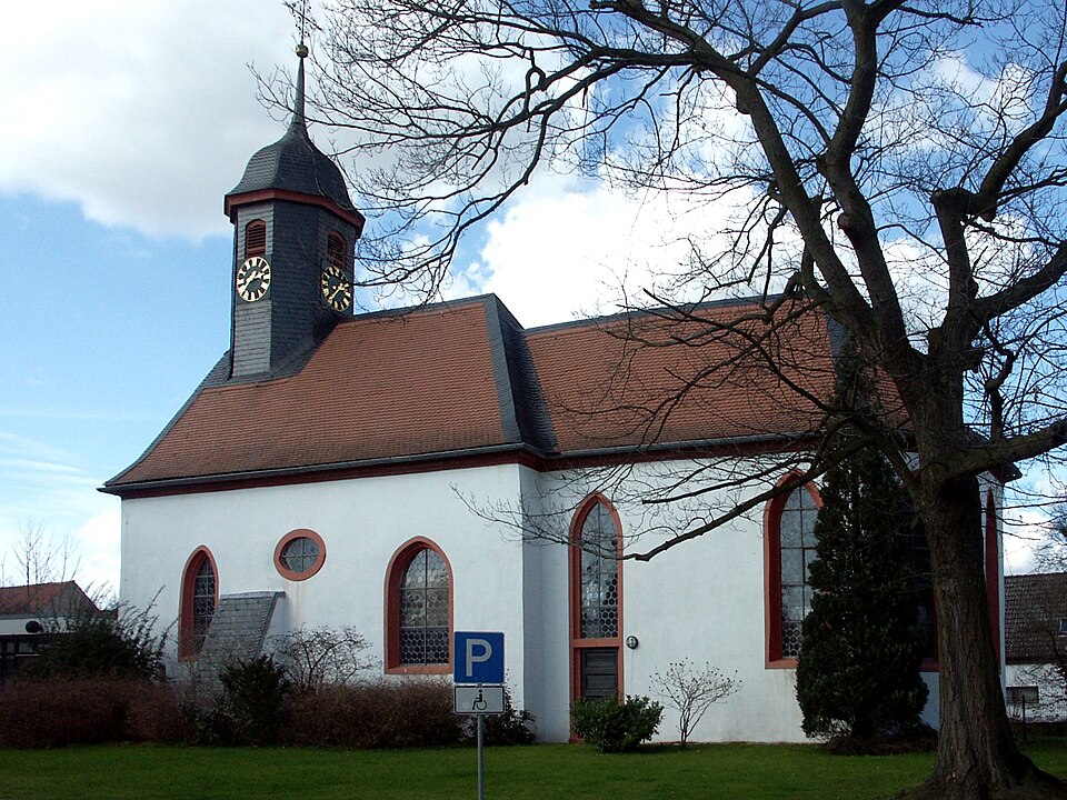 Terrassendach-Fachbetriebe in Erzhausen: Ev Kirche – Foto: Exilsaarländer Terrassendach-Fachbetriebe in Erzhausen: Ev Kirche
