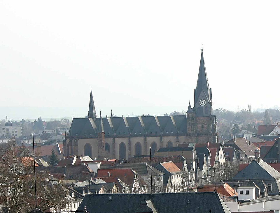 Terrassendach-Fachbetriebe in Friedberg: Stadtkirche – Foto: Wikimedia-Autor Terrassendach-Fachbetriebe in Friedberg: Stadtkirche