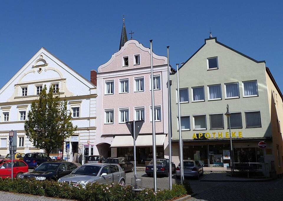 Terrassendach-Fachbetriebe in Geisenhausen: Stadtansicht – Foto: Konrad Lackerbeck Terrassendach-Fachbetriebe in Geisenhausen: Stadtansicht