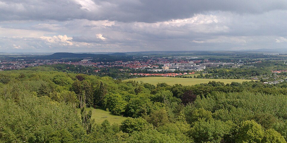 Terrassendach-Fachbetriebe in Gotha: Blick vom Bürgerturm