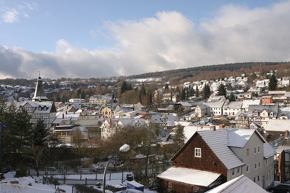 Terrassendach-Fachbetriebe in Großalmerode: Stadtansicht – Foto: User:Janaco Terrassendach-Fachbetriebe in Großalmerode: Stadtansicht