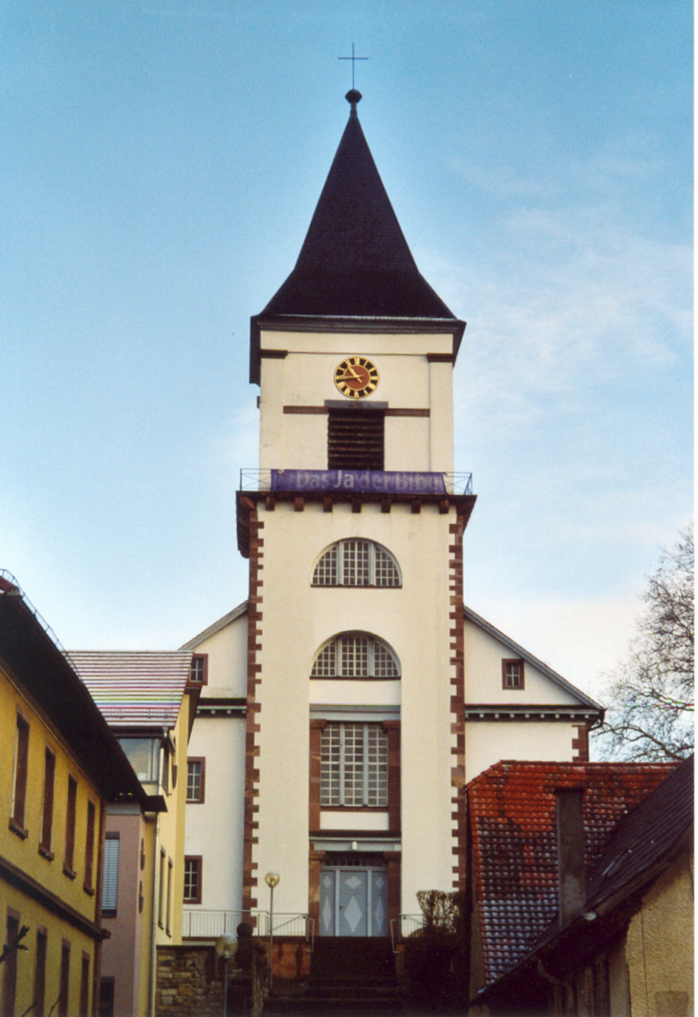 Terrassendach-Fachbetriebe in Jöhlingen: Wössingens Kirche – Foto: Siddhartha Finner Terrassendach-Fachbetriebe in Jöhlingen: Wössingens Kirche