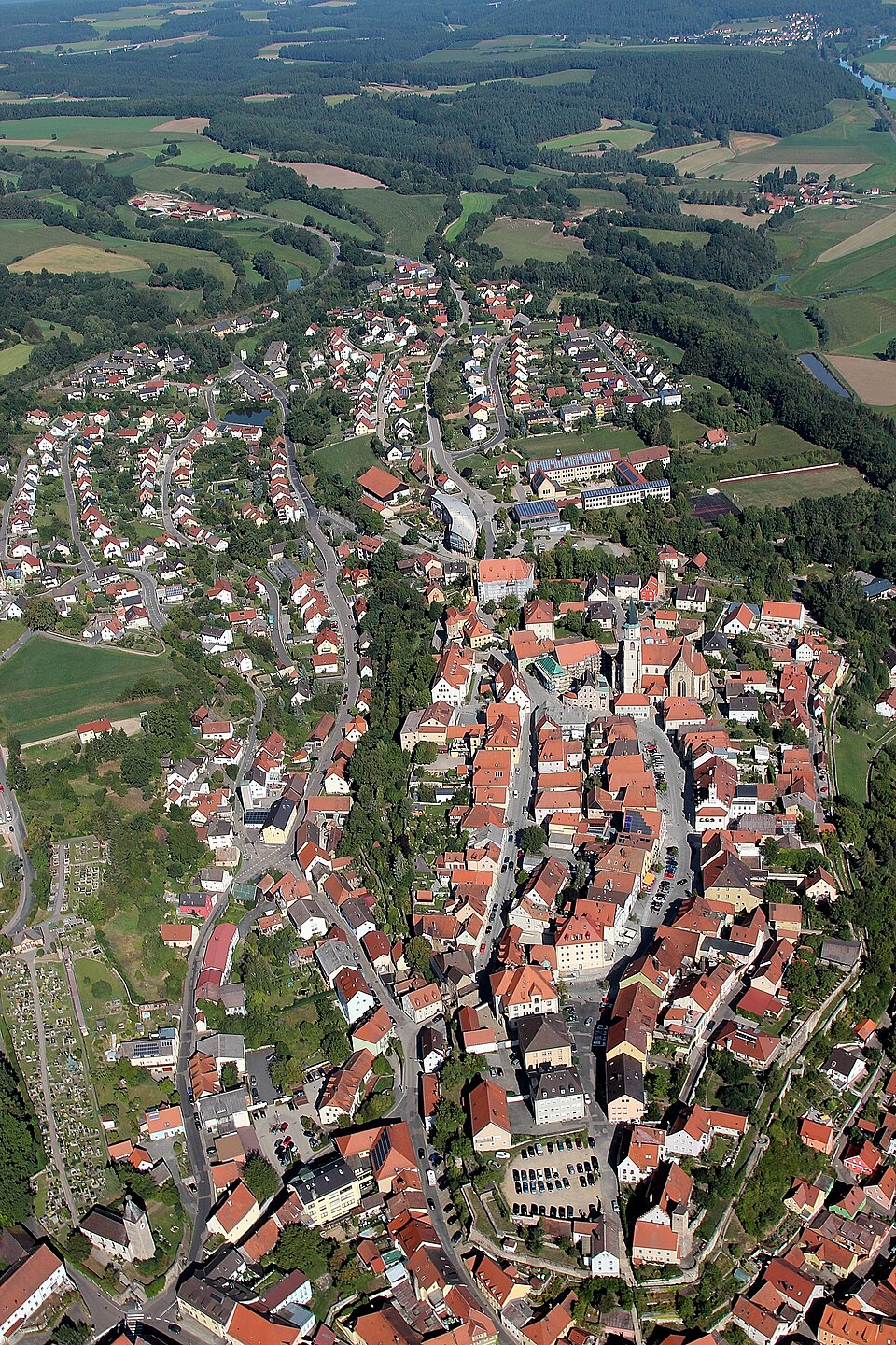 Terrassendach-Fachbetriebe in Nabburg: Stadtansicht