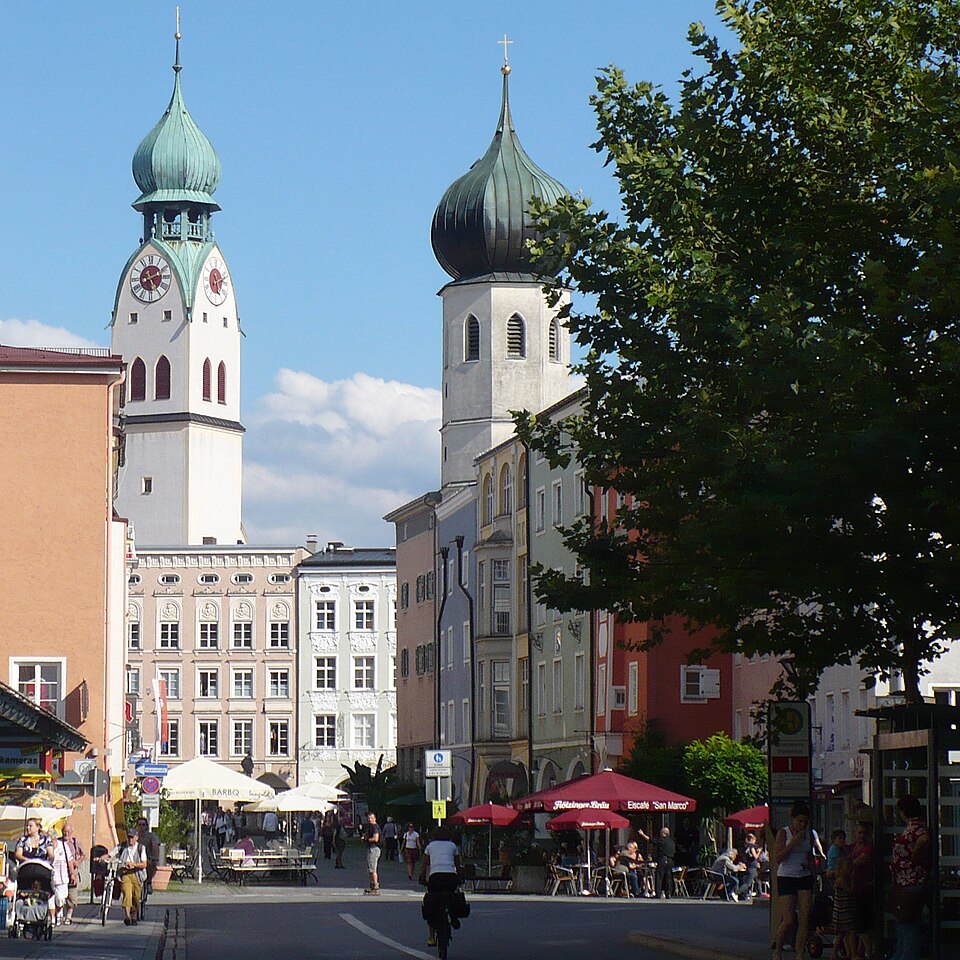 Terrassendach-Fachbetriebe in Rosenheim: Stadtansicht – Foto: G.Piezinger Terrassendach-Fachbetriebe in Rosenheim: Stadtansicht