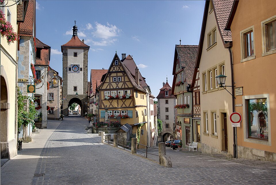 Terrassendach-Fachbetriebe in Rothenburg ob der Tauber: Stadtansicht