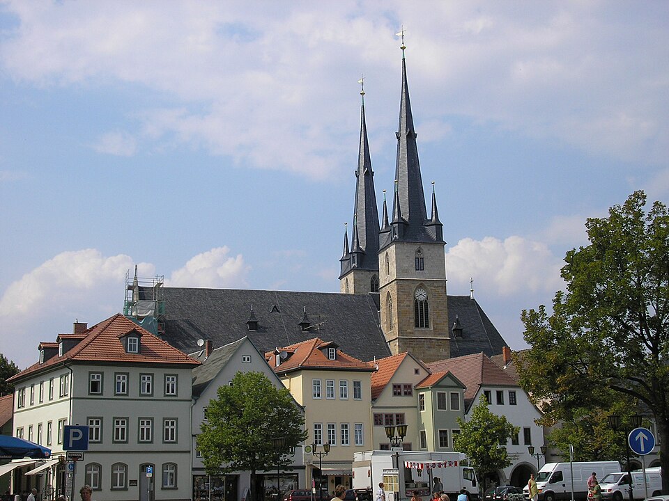 Terrassendach-Fachbetriebe in Saalfeld: Stadtkirche – Foto: Michael Sander Terrassendach-Fachbetriebe in Saalfeld: Stadtkirche