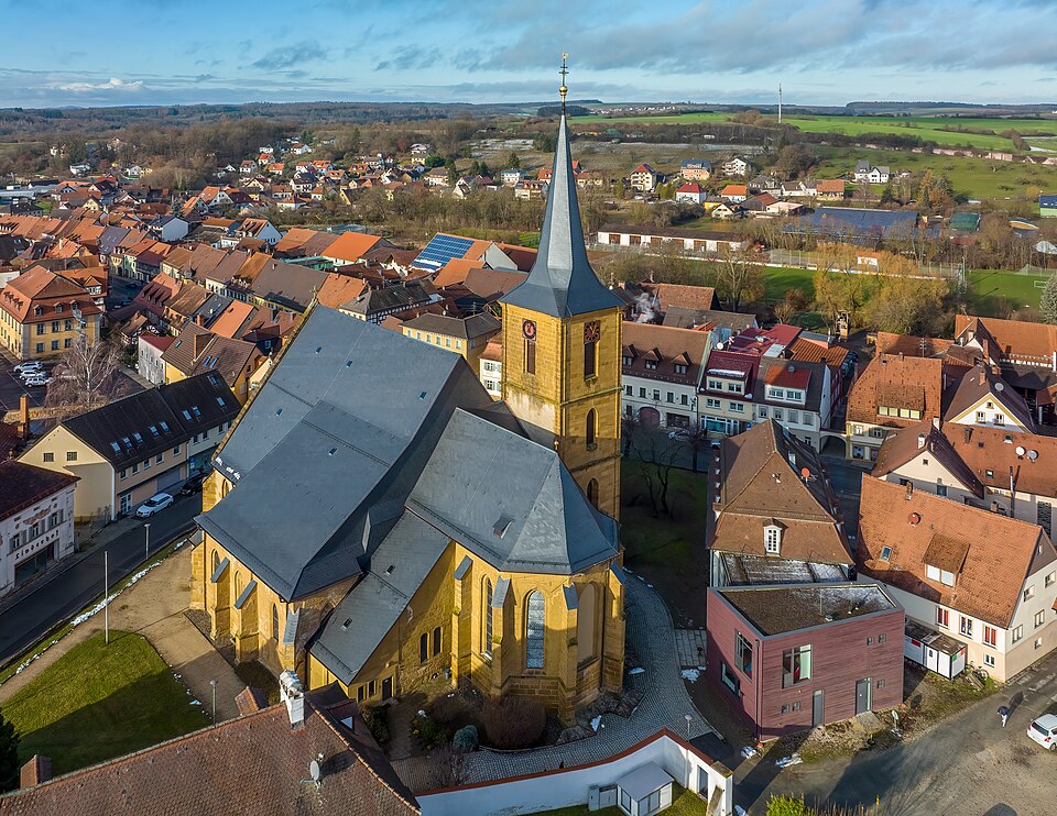 Terrassendach-Fachbetriebe in Scheßlitz: St. Kilian Luftbild