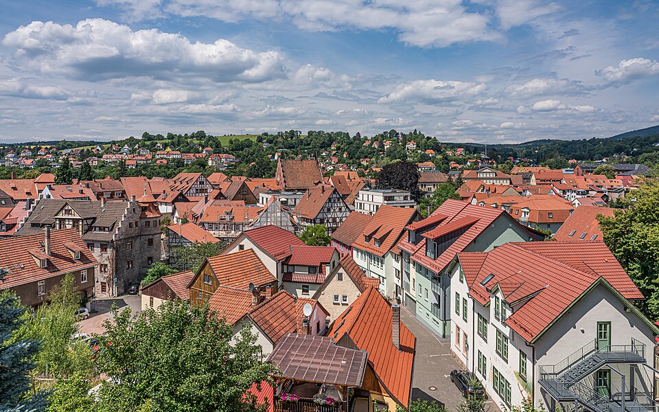 Terrassendach-Fachbetriebe in Schmalkalden: Thuringia view from Schloss – Foto: A.Savin Terrassendach-Fachbetriebe in Schmalkalden: Thuringia view from Schloss