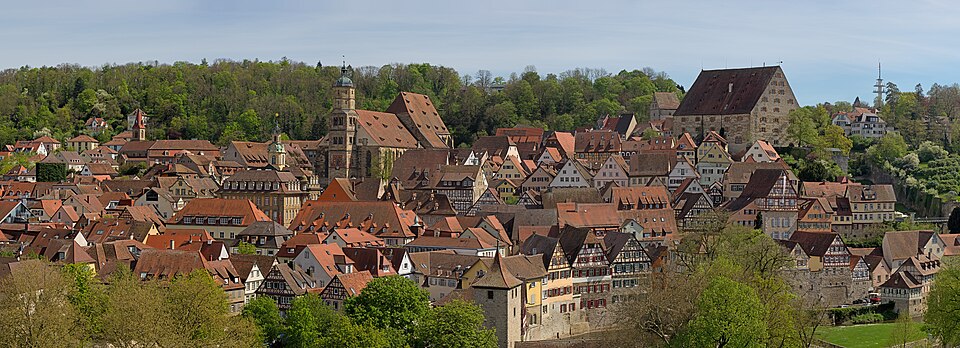 Terrassendach-Fachbetriebe in Schwäbisch Hall: Blick auf die Altstadt – Foto: Jörg Braukmann Terrassendach-Fachbetriebe in Schwäbisch Hall: Blick auf die Altstadt