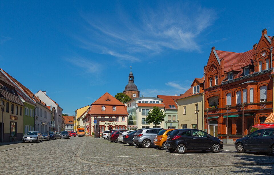 Terrassendach-Fachbetriebe in Vetschau: Markt – Foto: J.-H. Janßen Terrassendach-Fachbetriebe in Vetschau: Markt