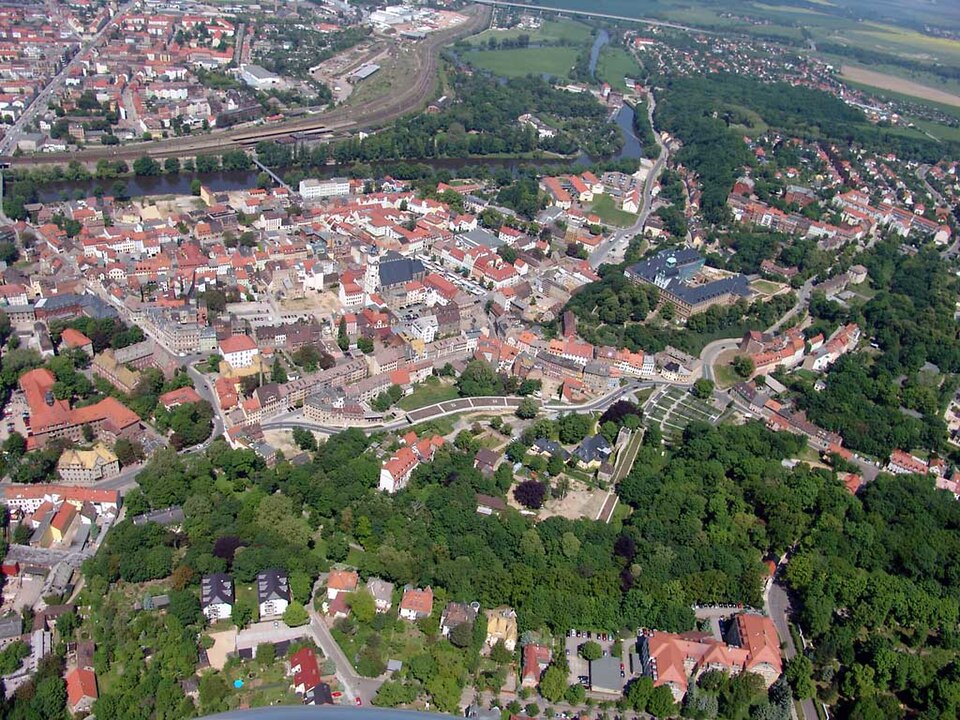Terrassendach-Fachbetriebe in Weißenfels: Luftbild – Foto: Ralf-Rainer Hoffmann Terrassendach-Fachbetriebe in Weißenfels: Luftbild