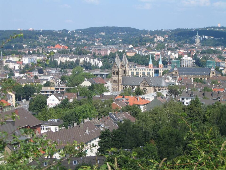 Terrassendach-Fachbetriebe in Wuppertal: Stadtansicht