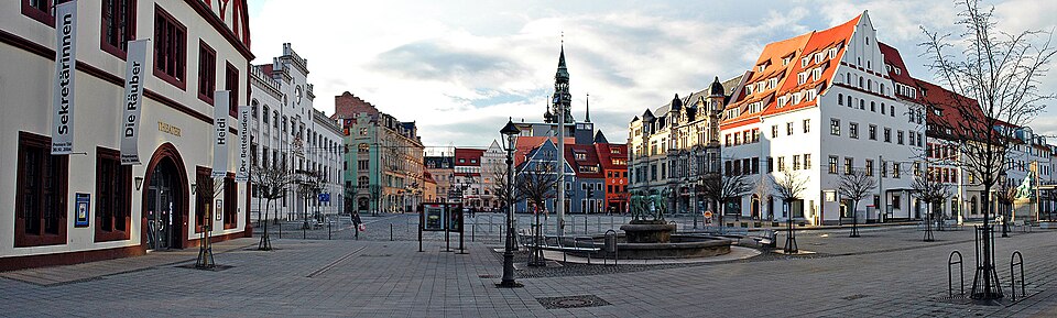 Terrassendach-Fachbetriebe in Zwickau: Hauptmarkt Panorama – Foto: André Karwath aka Aka Terrassendach-Fachbetriebe in Zwickau: Hauptmarkt Panorama